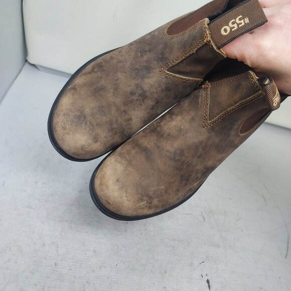 Blundstone WOMENS Chelsea Rustic Brown Boot - Picture 9 of 9